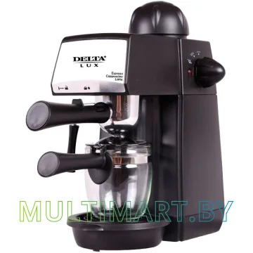 Рожковая бойлерная кофеварка Delta Lux DL-8158K картинка 2